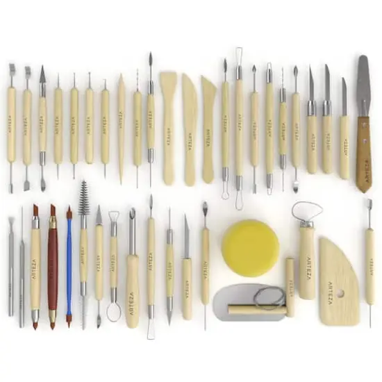 Arteza&reg; 42ct. Pottery & Clay Sculpting Tools Set {6}
