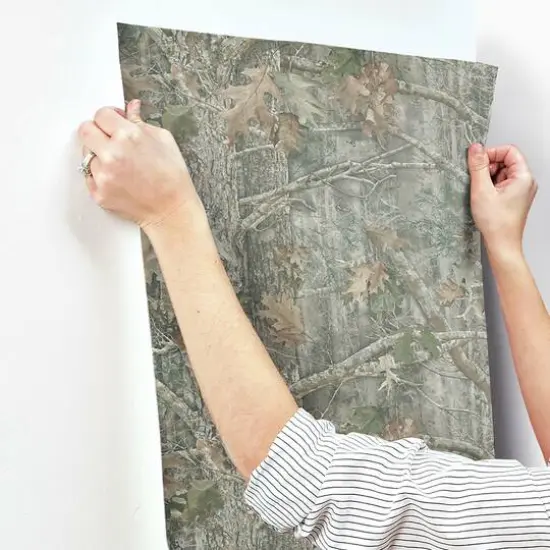 RoomMates Kanati Camo Peel & Stick Wallpaper {11}