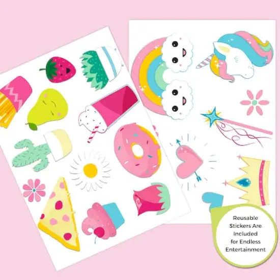 Design and Store Pink 6 Bin Toy Organizer {4}