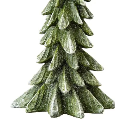 Glitzhome&reg; 14.75" Green Christmas Tree Table D&eacute;cor {7}