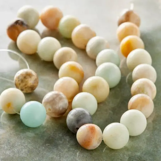 Seafoam Green Amazonite Beads, 10mm by Bead Landing&trade; {3}