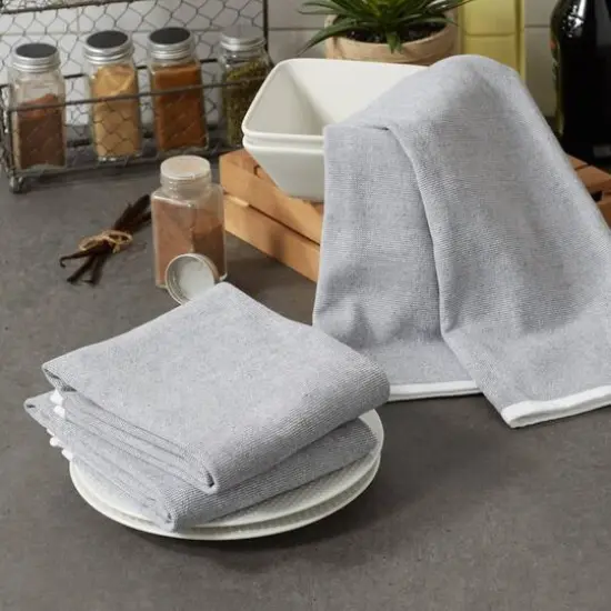DII&reg; Mineral Chambray Terry Dishtowels, 3ct. {7}
