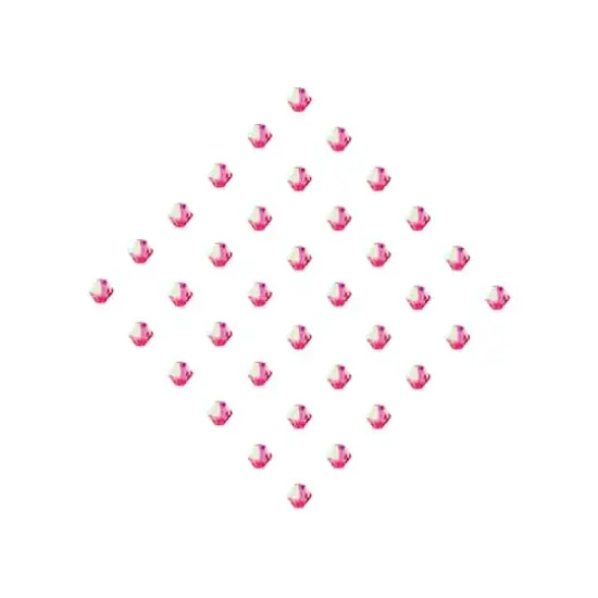 John Bead PRECIOSA 6mm Czech Crystal Bicone Beads, 36ct. Rose AB {3}