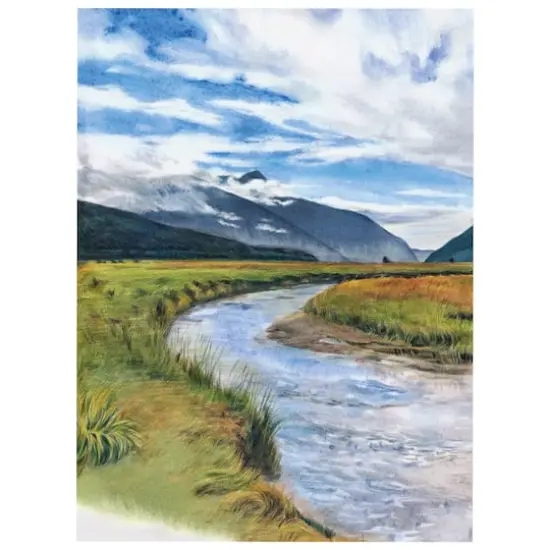 Faber-Castell&reg; Goldfaber Aqua 12 Color Landscape Watercolor Pencil Set {6}