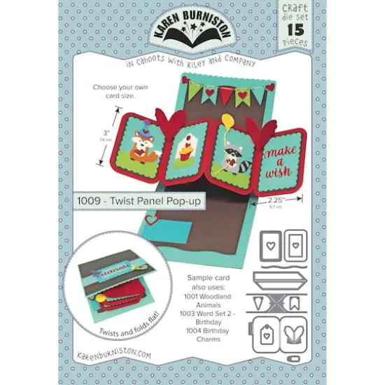 Karen Burniston Dies-Twist Panel Pop-Up {1}