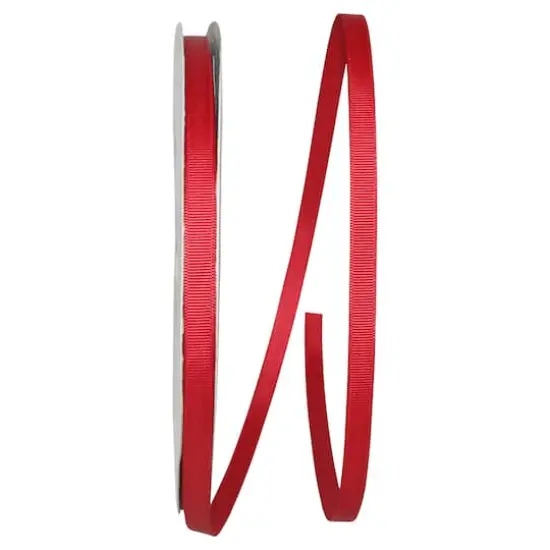 Reliant 3/8" x 100yd. Grosgrain Ribbon Scarlet {1}