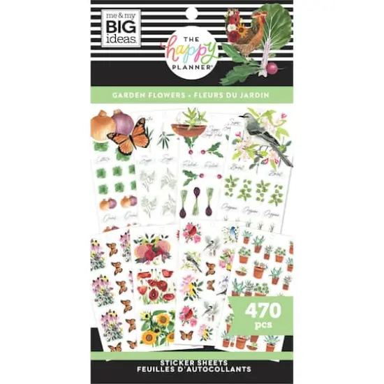 The Happy Planner&reg; Garden Florals Value Pack Stickers {1}