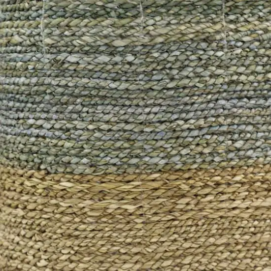 Multi Colored Seagrass Contemporary Storage Basket Set {6}