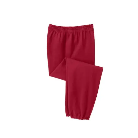 Port & Company&reg; Youth Core Fleece Sweatpants Red {1}