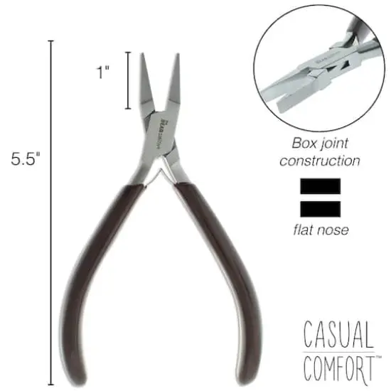 The Beadsmith&reg; Casual Comfort Flat Nose Plier {4}
