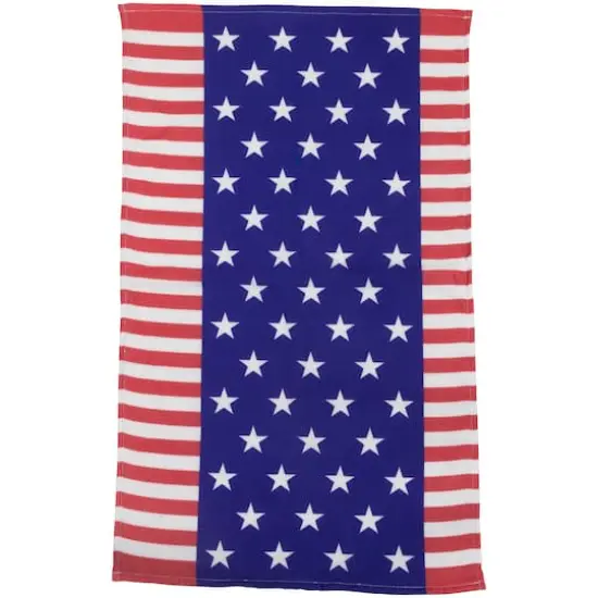 Stars & Stripes Americana Kitchen Tea Towel Set {4}