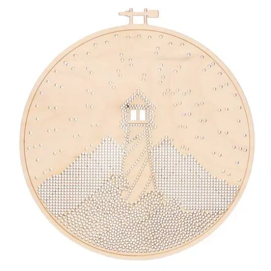 Leisure Arts&reg; Intermediate Lighthouse Wood Stitchery Kit {5}