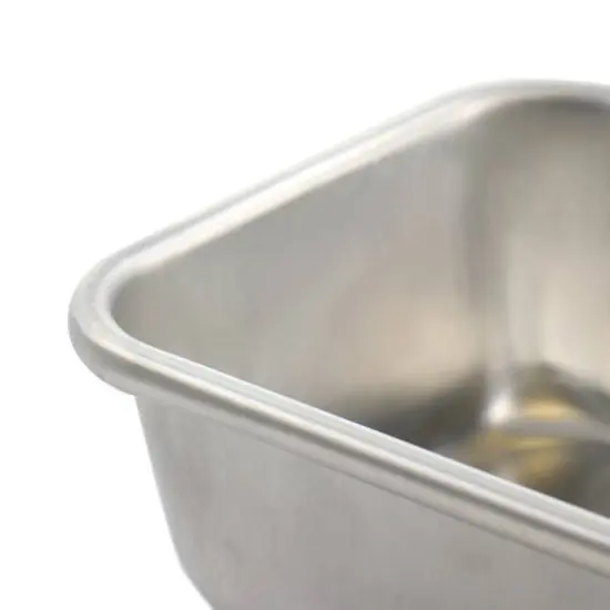 Martha Stewart 9" Aluminum Rectangle Loaf Pan {3}