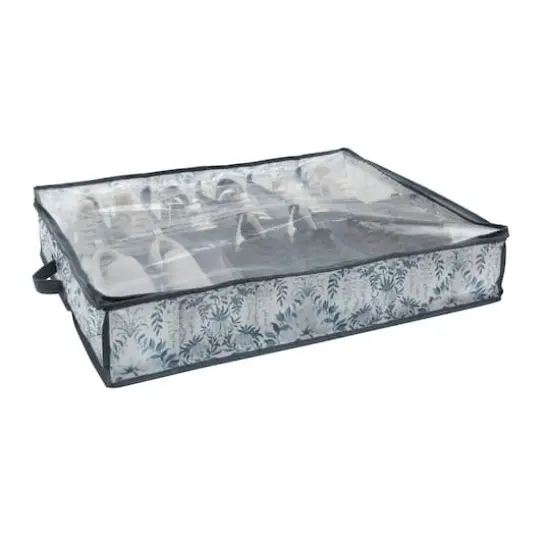 Laura Ashley Parterre 12-Pair Under The Bed Shoe Storage Bag {1}
