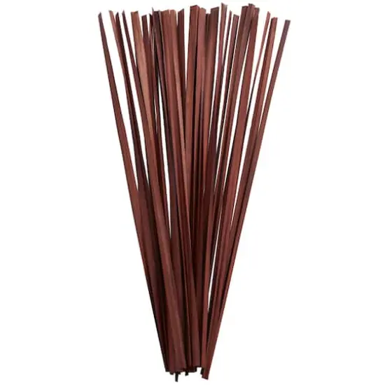 39" Dried Plant Sticks Natural Foliage With Slender Stems Dark Brown {6}