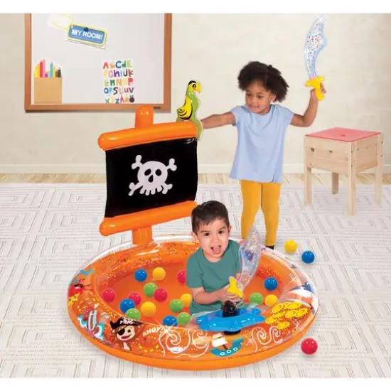 Banzai Pirate Sparkle Play Center Ball Pit With 20 Balls {3}