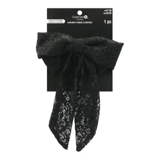 Black Lace Hair Bow by Celebrate It&trade; {4}