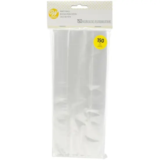 Wilton&reg; Clear Party Bags, 150ct. {1}