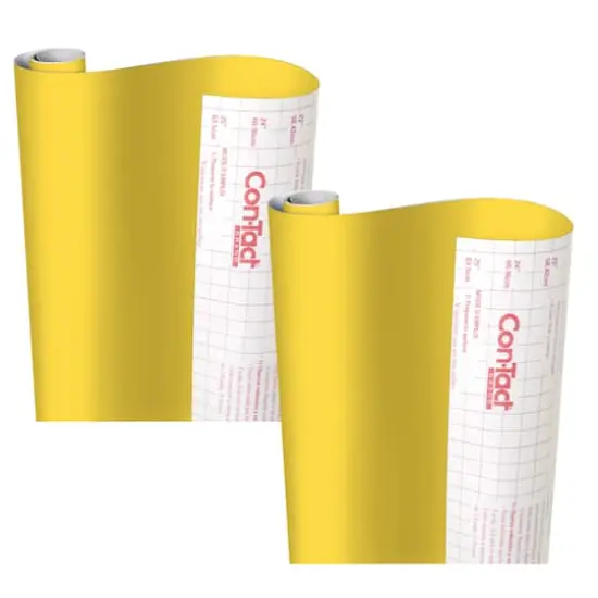 Con-Tact Creative Covering™ Adhesive Covering, 18" x 16 ft. Yellow {1}
