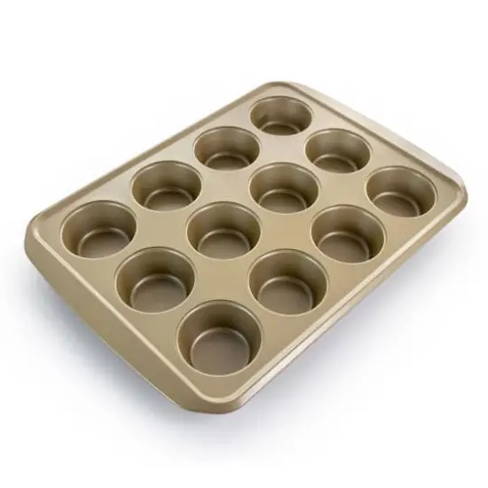 Kenmore Elite 12 Cup Nonstick Carbon Steel Muffin Pan {8}