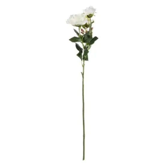 White Rose Stem, 3ct. {1}