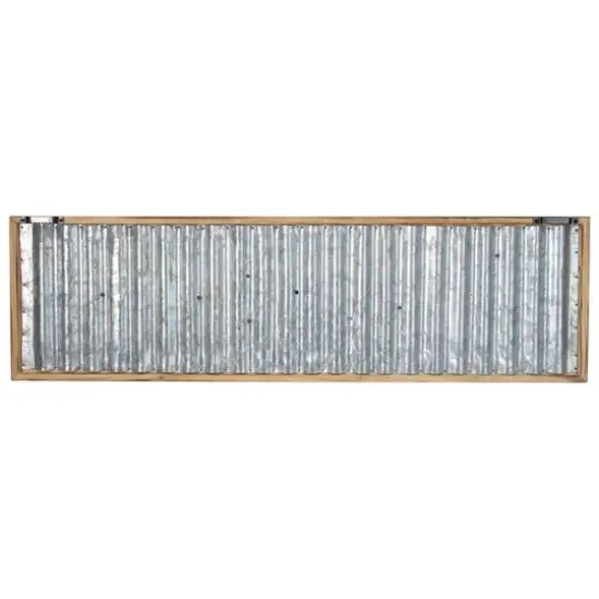 27.5" Silver "Trick or Treat" Halloween Wood Wall Sign {6}