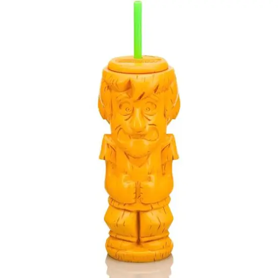 Geeki Tikis Scooby-Doo Shaggy Plastic Tumbler with Straw, 20oz. {1}