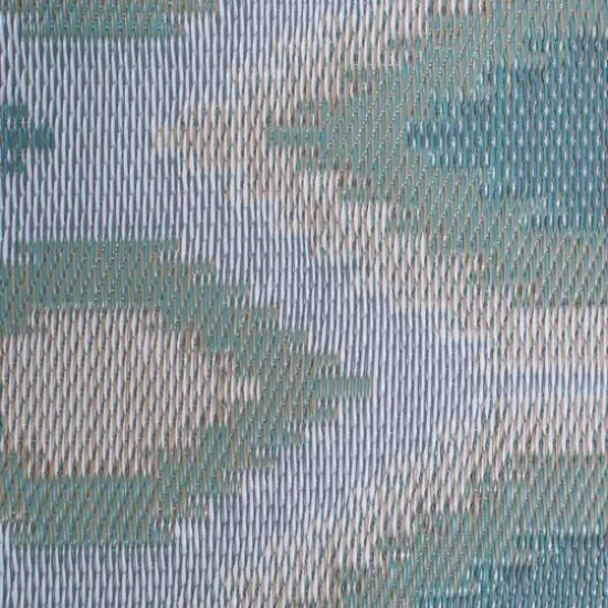 DII&reg; Green Ikat Outdoor Rug, 4ft. x 6ft. {7}