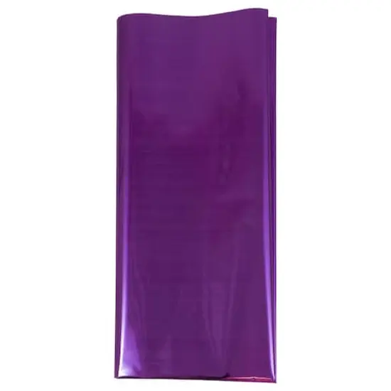 JAM Paper Mylar 20" x 26" Tissue Paper, 3ct. Purple Mylar {4}