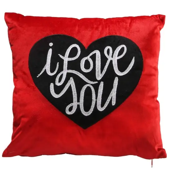 I Love You Valentine Pillow {1}