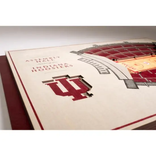 NCAA 5-Layer StadiumView Wall Art Indiana Hoosiers {6}