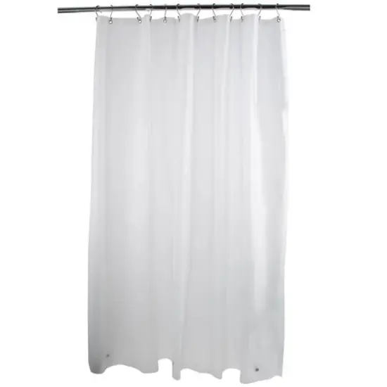 Bath Bliss Premium Weight PEVA Shower Liners, 2ct. Frost {1}