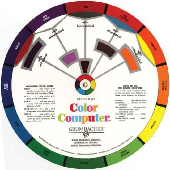 Grumbacher&reg; B-420 Color Computer&trade; Wheel {1}