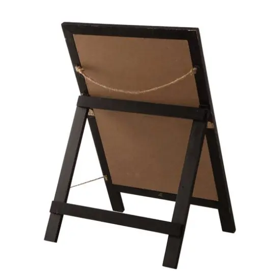 Glitzhome&reg; Halloween Wooden Standing Easel Sign D&eacute;cor {6}