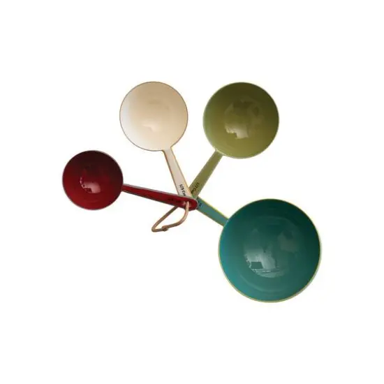 Hello Honey&reg; Multicolor Enameled Stainless Steel Measuring Cup Set {1}