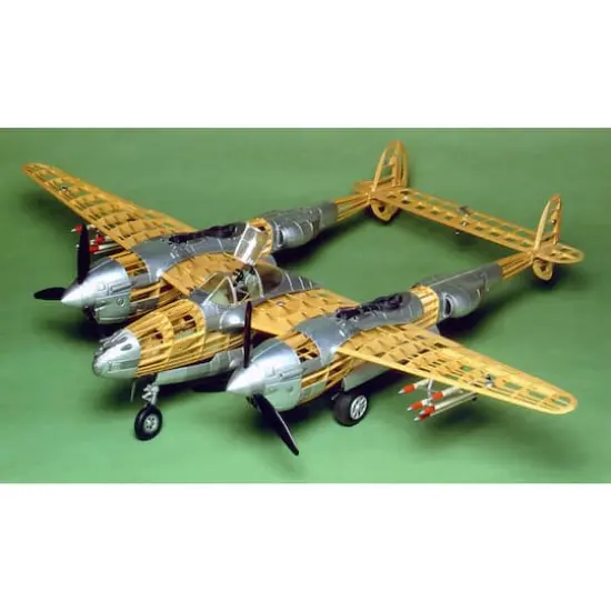 Paul K. Guillow Lockheed P-38 Lightning Model Kit {3}