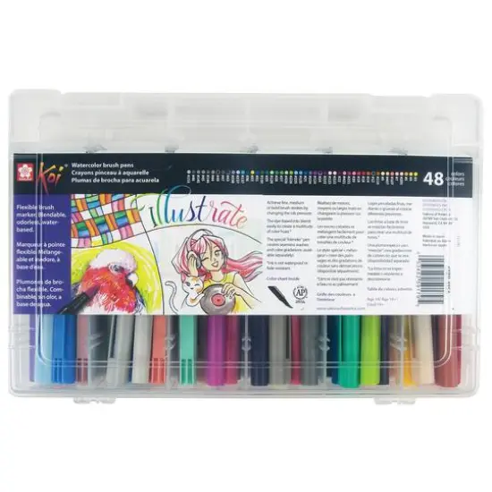 Sakura Koi Watercolor Brush Pen Set, 48ct. {1}