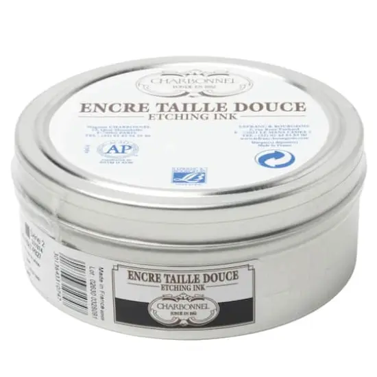 Charbonnel Etching Ink, 200mL Black Luxe {1}