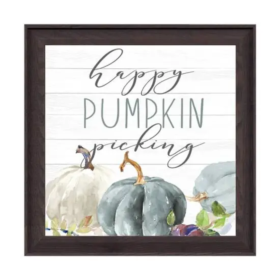 Timeless Frames&reg; Happy Pumpkin Picking Framed Wall Art {1}