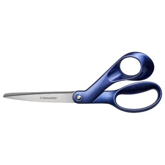 Fiskars&reg; Explore 8" Blue Expanse Metallic Scissors {1}