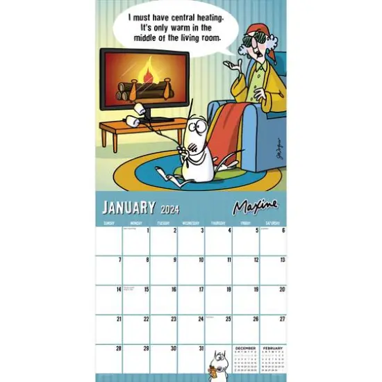 TF Publishing 2024 Maxine Wall Calendar {4}