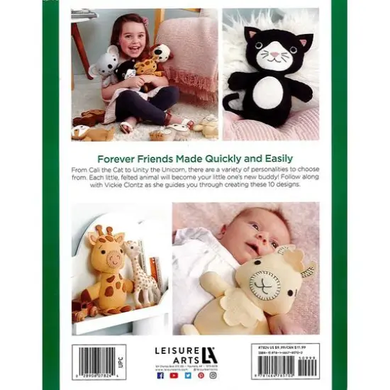 Leisure Arts Simple Sewn Felt Animals Book {3}