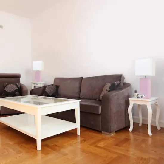 Elegant Designs&trade; 2 Pack Leather Table Lamps with White Shades Blush Pink and White {5}