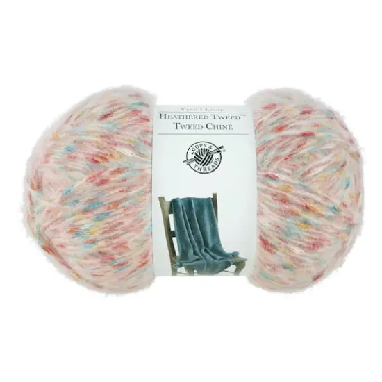 Heathered Tweed&trade; Yarn by Loops & Threads&reg; Bright Speckle {1}