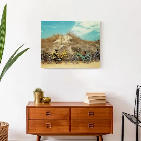 Beach Bikes 20" x 16" Canvas Wall Art {5}