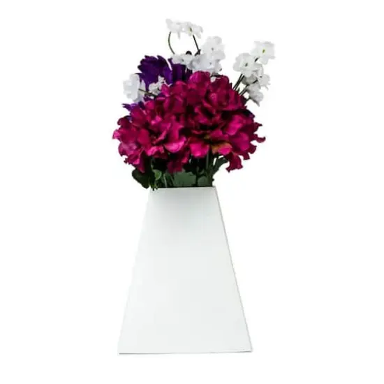 JAM Paper Pop-Up Vase Boxes, 3ct. White {3}