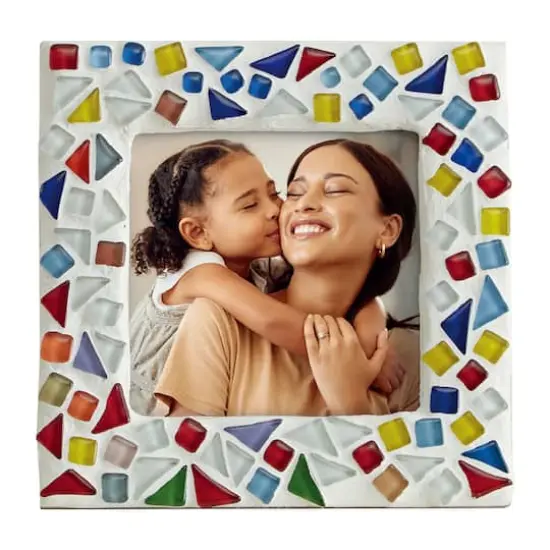 5" x 5" Rainbow Mosaic Frame Kit by Make Market&reg; {3}