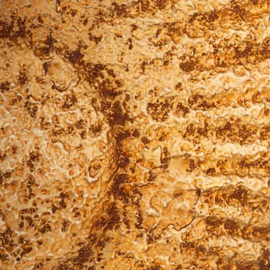 Hello Honey&reg; 11.75" Distressed Gold Salmon Tail Metal Wall D&eacute;cor {4}