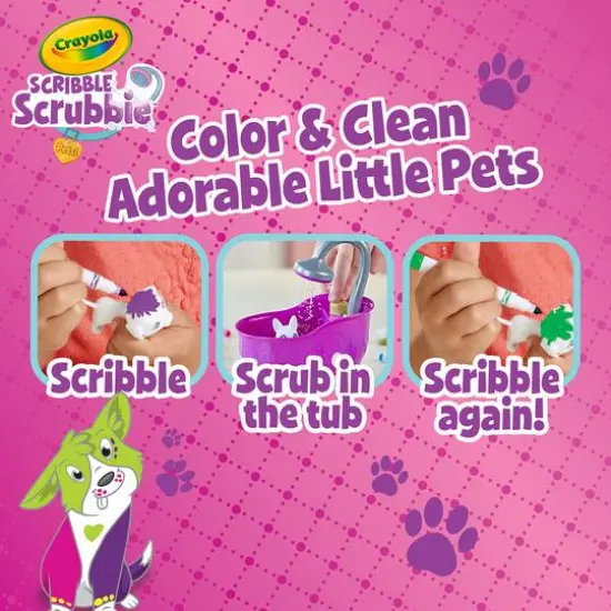 Crayola&reg; Scribble Scrubbie&reg; Pets! Bathtub {8}