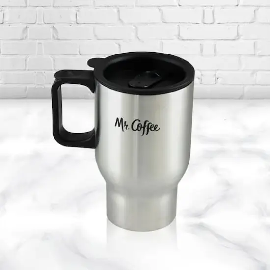 Mr. Coffee Expressway 16oz. Stainless Steel Thermal Travel Mug {5}